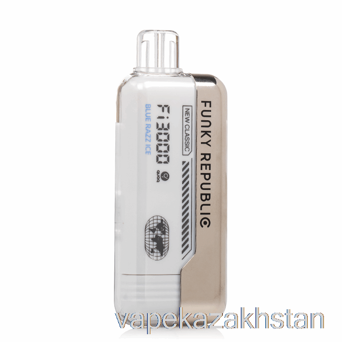 Vape Smoke Funky Republic Fi3000 Disposable Blue Razz Ice